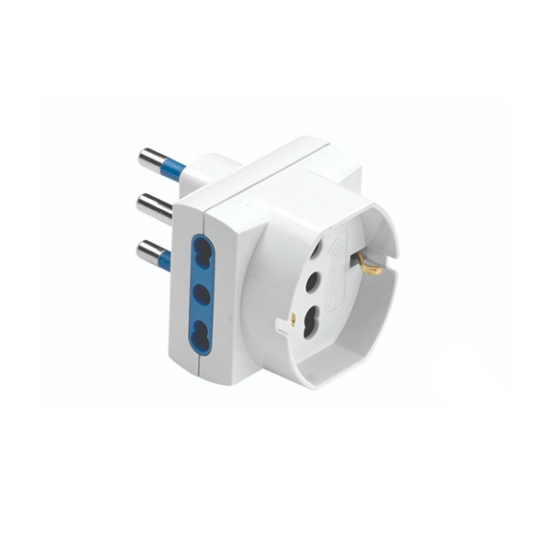 Adattatore triplo presa schuko 16a - 51905 - maurer