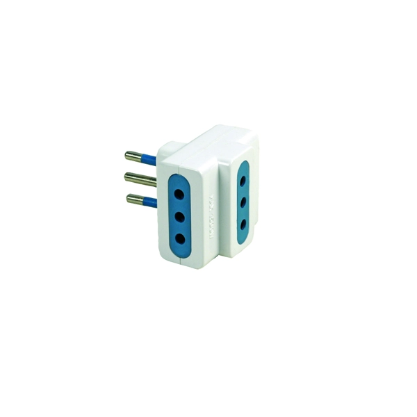 Adattatore triplo 10A - 54822- Maurer